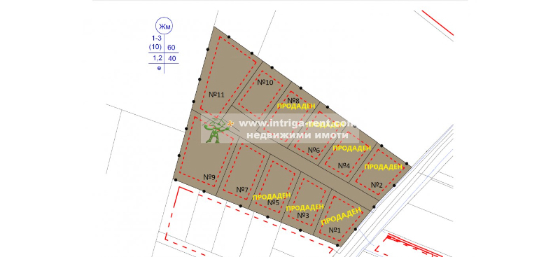 De vânzare  Complot Hascovo , Mladejci hâlm , 681 mp | 44088690 - imagine [5]